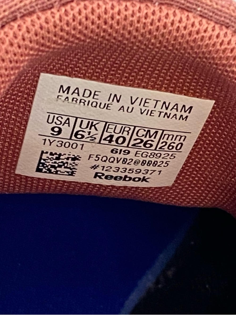 Reebok Classic Suede Leather & Fabric Lace-up Rose Buff  Harmon TL Sneakers NWOT - Picture 4 of 10